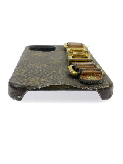 【現状渡し品】【メンズ/レディース】 LOUIS VUITTON ルイ・ヴィトン バンパードーフィーヌ12 12PRO アイフォンケース M69782 BC2201 スマホケース スマートフォンケース 179-260713-KS-02-min カラー：ブラウン 万代Net店