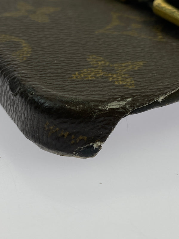 【現状渡し品】【メンズ/レディース】 LOUIS VUITTON ルイ・ヴィトン バンパードーフィーヌ12 12PRO アイフォンケース M69782 BC2201 スマホケース スマートフォンケース 179-260713-KS-02-min カラー：ブラウン 万代Net店