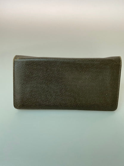 【現状渡し品】【メンズ】 LOUIS VUITTON ルイ・ヴィトン タイガ ポルトフォイユ ブラザ M32578 SP3162 ロングウォレット 二つ折り長財布 179-260222-kk-31-min カラー：グリズリ 万代Net店