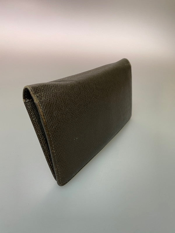 【現状渡し品】【メンズ】 LOUIS VUITTON ルイ・ヴィトン タイガ ポルトフォイユ ブラザ M32578 SP3162 ロングウォレット 二つ折り長財布 179-260222-kk-31-min カラー：グリズリ 万代Net店