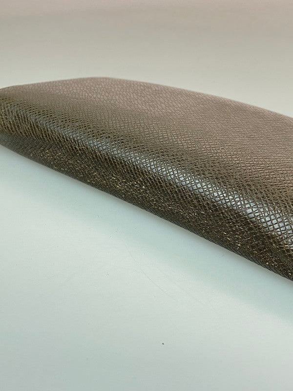 【現状渡し品】【メンズ】 LOUIS VUITTON ルイ・ヴィトン タイガ ポルトフォイユ ブラザ M32578 SP3162 ロングウォレット 二つ折り長財布 179-260222-kk-31-min カラー：グリズリ 万代Net店