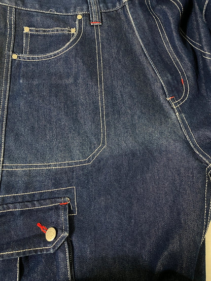 【中古品】【メンズ】 ECKO エコー BAGGY DENIM PANT バギー デニム パンツ メンズ ボトムス ジーンズ ジーパン 157-260720-em-19-min サイズ：M カラー：インディゴ 万代Net店