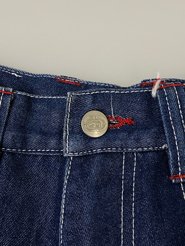 【中古品】【メンズ】 ECKO エコー BAGGY DENIM PANT バギー デニム パンツ メンズ ボトムス ジーンズ ジーパン 157-260720-em-19-min サイズ：M カラー：インディゴ 万代Net店
