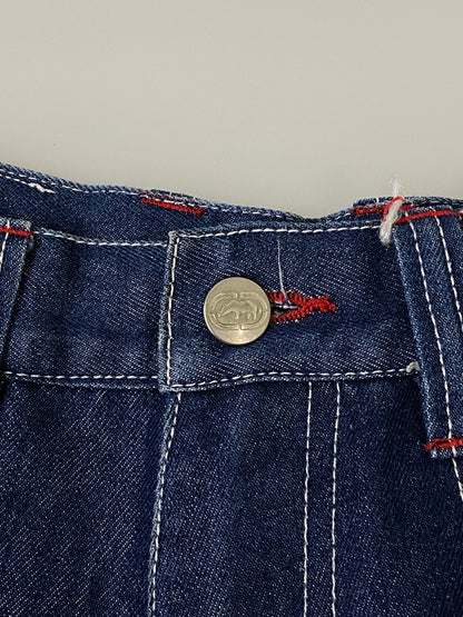 【中古品】【メンズ】 ECKO エコー BAGGY DENIM PANT バギー デニム パンツ メンズ ボトムス ジーンズ ジーパン 157-260720-em-19-min サイズ：M カラー：インディゴ 万代Net店