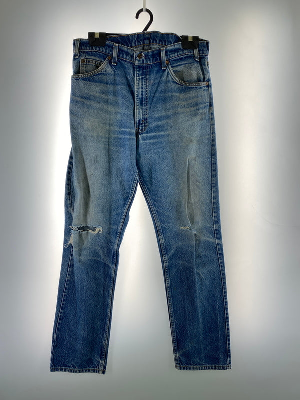 【現状渡し品】【メンズ】 LEVI'S リーバイス 20505-0217 80S DENIM PANT デニムパンツ ボトムス ヴィンテージ 157-260718-AS-71-min サイズ：W36L33 カラー：ブルー 万代Net店