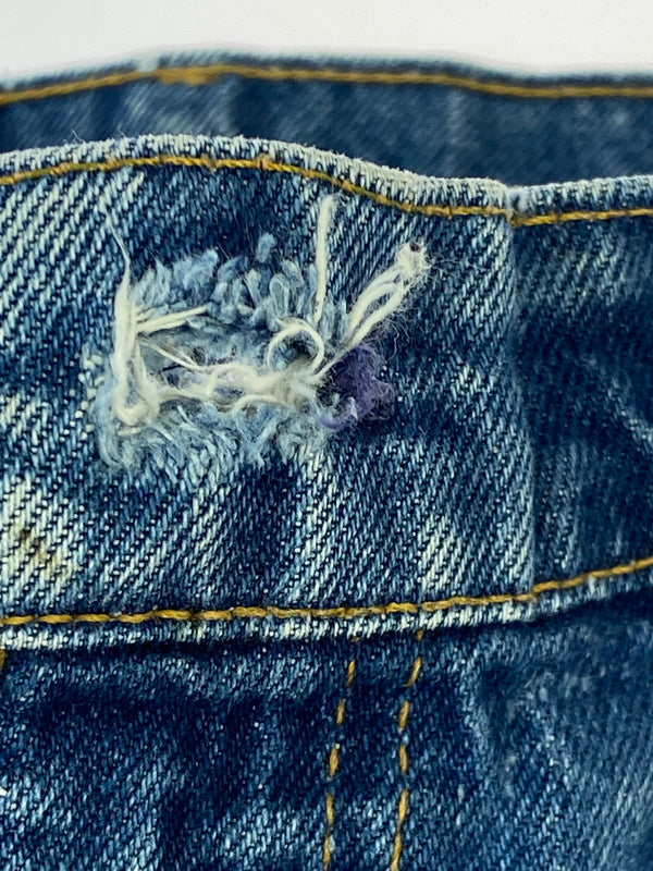 【現状渡し品】【メンズ】 LEVI'S リーバイス 20505-0217 80S DENIM PANT デニムパンツ ボトムス ヴィンテージ 157-260718-AS-71-min サイズ：W36L33 カラー：ブルー 万代Net店