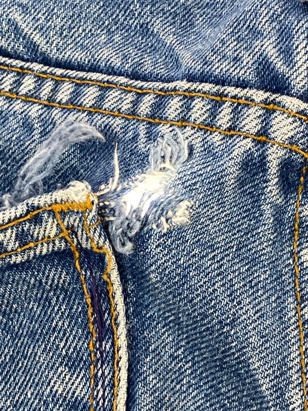 【現状渡し品】【メンズ】 LEVI'S リーバイス 20505-0217 80S DENIM PANT デニムパンツ ボトムス ヴィンテージ 157-260718-AS-71-min サイズ：W36L33 カラー：ブルー 万代Net店