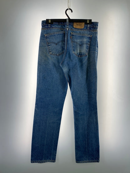 【現状渡し品】【メンズ】 LEVI'S リーバイス 20505-0217 80S DENIM PANT デニムパンツ ボトムス ヴィンテージ 157-260718-AS-71-min サイズ：W36L33 カラー：ブルー 万代Net店