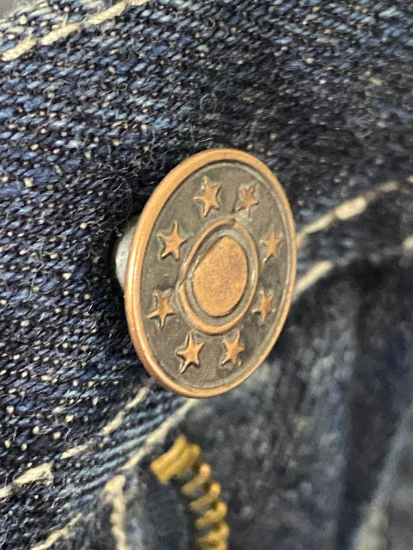 【中古品】【メンズ】 ROCA WEAR ロカウェア PATCH WORK DESIGN DENIM PANT パッチワーク デザイン デニム パンツ メンズ ボトムス ジーンズ ジーパン 157-260720-em-23-min サイズ：W32 カラー：インディゴ 万代Net店