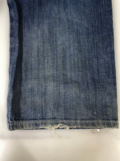 【中古品】【メンズ】 ROCA WEAR ロカウェア PATCH WORK DESIGN DENIM PANT パッチワーク デザイン デニム パンツ メンズ ボトムス ジーンズ ジーパン 157-260720-em-23-min サイズ：W32 カラー：インディゴ 万代Net店