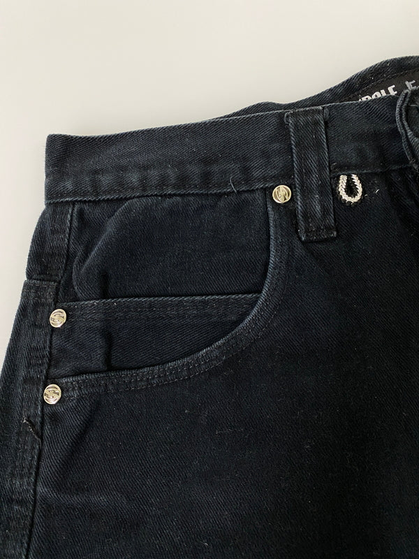 【中古品】【メンズ】 SOUTHPOLE サウスポール DENIM PANT デニムパンツ メンズ ボトムス ジーパン ジーンズ 157-260720-em-21-min サイズ：28 カラー：ブラック 万代Net店