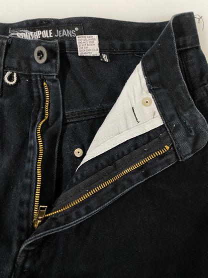 【中古品】【メンズ】 SOUTHPOLE サウスポール DENIM PANT デニムパンツ メンズ ボトムス ジーパン ジーンズ 157-260720-em-21-min サイズ：28 カラー：ブラック 万代Net店