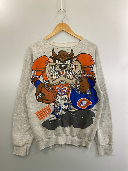 【現状渡し品】【メンズ】 WARNER BROS ワーナーブラザーズ TASMANIAN DEVIL SWEATSHIRT スウェットシャツ トレーナー トップス 146-260715-yn-17-min サイズ：表記なし 下記参照 カラー：ライトグレー 万代Net店