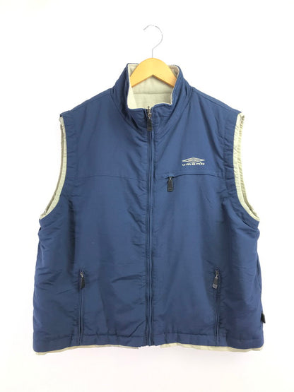 【中古品】【メンズ】 UMBRO アンブロ 00's REVERSIBLE VEST リバーシブル ベスト トップス 146-260820-rt-15-tag サイズ：不明 下記参照 カラー：ネイビー 万代Net店
