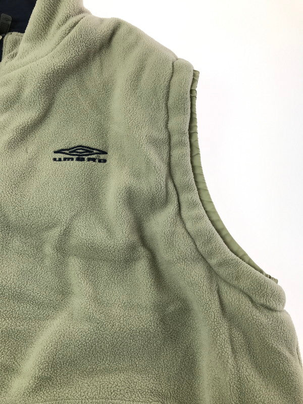 【中古品】【メンズ】 UMBRO アンブロ 00's REVERSIBLE VEST リバーシブル ベスト トップス 146-260820-rt-15-tag サイズ：不明 下記参照 カラー：ネイビー 万代Net店