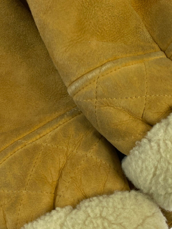 【中古品】【メンズ】 SHEARLING シアリング MOUTON COAT ムートン コート ジャケット アウター 146-260215-SH-12-min カラー：ブラウン 万代Net店