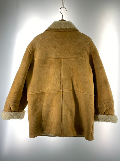 【中古品】【メンズ】 SHEARLING シアリング MOUTON COAT ムートン コート ジャケット アウター 146-260215-SH-12-min カラー：ブラウン 万代Net店