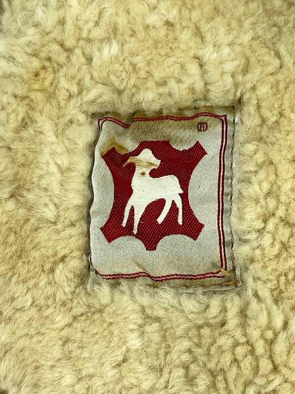 【中古品】【メンズ】 SHEARLING シアリング MOUTON COAT ムートン コート ジャケット アウター 146-260215-SH-12-min カラー：ブラウン 万代Net店
