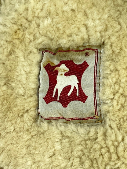 【中古品】【メンズ】 SHEARLING シアリング MOUTON COAT ムートン コート ジャケット アウター 146-260215-SH-12-min カラー：ブラウン 万代Net店