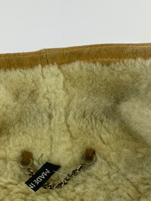 【中古品】【メンズ】 SHEARLING シアリング MOUTON COAT ムートン コート ジャケット アウター 146-260215-SH-12-min カラー：ブラウン 万代Net店