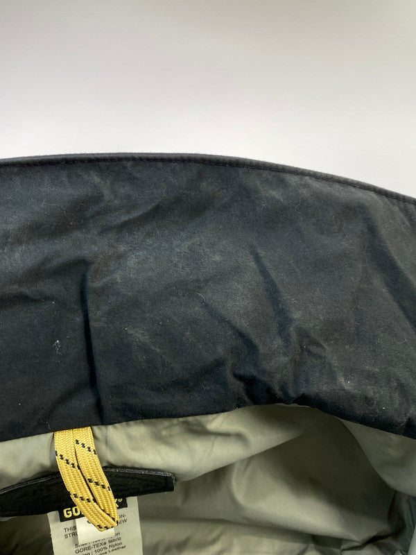 【中古品】【メンズ】 Rocky Mountain FeatherBed ロッキーマウンテンフェザーベッド LEATHER YOKE MOUNTAIN JACKET 450-432-04 レザー ヨーク マウンテンジャケット ゴアテックス レザー アウター 145-260215-SH-07-min サイズ：38 カラー：ブラック 万代Net店