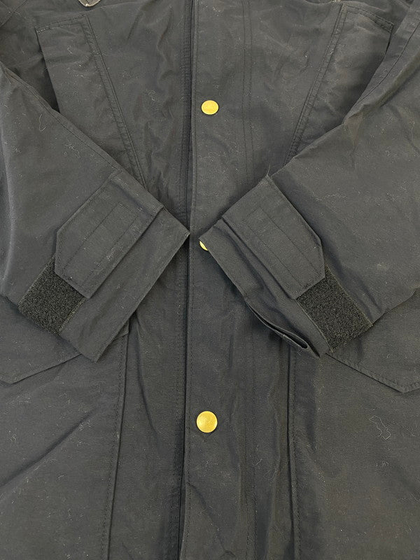 【中古品】【メンズ】 Rocky Mountain FeatherBed ロッキーマウンテンフェザーベッド LEATHER YOKE MOUNTAIN JACKET 450-432-04 レザー ヨーク マウンテンジャケット ゴアテックス レザー アウター 145-260215-SH-07-min サイズ：38 カラー：ブラック 万代Net店