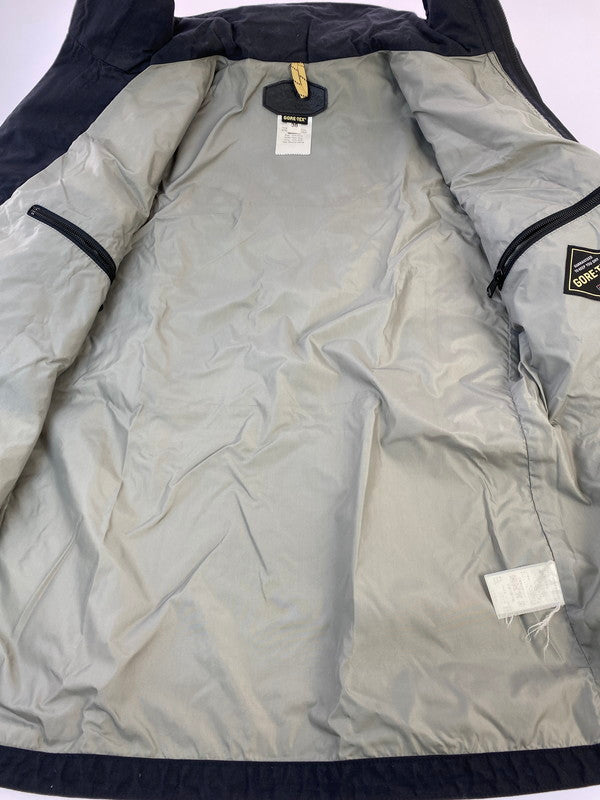【中古品】【メンズ】 Rocky Mountain FeatherBed ロッキーマウンテンフェザーベッド LEATHER YOKE MOUNTAIN JACKET 450-432-04 レザー ヨーク マウンテンジャケット ゴアテックス レザー アウター 145-260215-SH-07-min サイズ：38 カラー：ブラック 万代Net店
