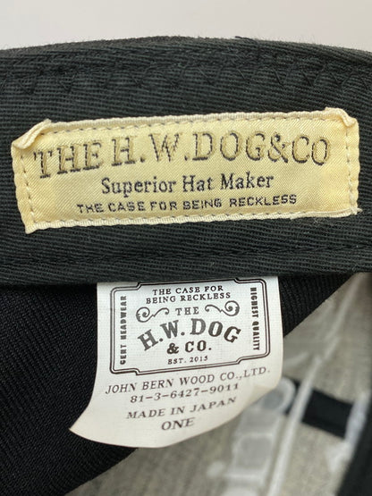 【中古品】【メンズ】 THE H.W.DOG＆CO ドッグアンドコー 24AW SUPERIOR LOGO BASEBALL CAP D-00961 スペリオールロゴ ベースボールキャップ 帽子 185-260222-kk-34-min サイズ：ONE カラー：ブラック 万代Net店