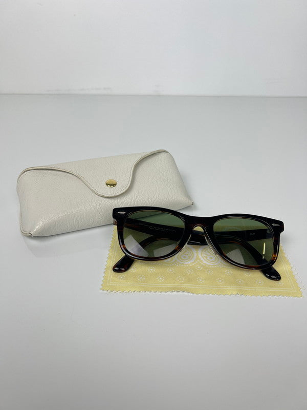 【中古品】【メンズ】 ZOFF ゾフ×TAKASHI KUMAGAI 熊谷隆志 別注 コラボ WELLINGTON TYPE SUNGLASSES ZH201G06A_43E1 ウェリントン タイプ サングラス アイウェア アクセサリー 203-260612-kk-05-hon サイズ：50ロ22-150 カラー：ブラウン 万代Net店