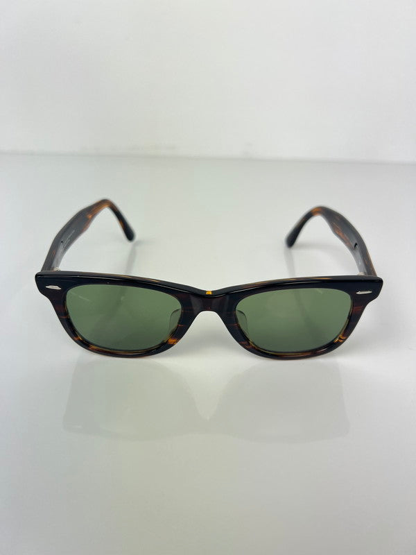【中古品】【メンズ】 ZOFF ゾフ×TAKASHI KUMAGAI 熊谷隆志 別注 コラボ WELLINGTON TYPE SUNGLASSES ZH201G06A_43E1 ウェリントン タイプ サングラス アイウェア アクセサリー 203-260612-kk-05-hon サイズ：50ロ22-150 カラー：ブラウン 万代Net店