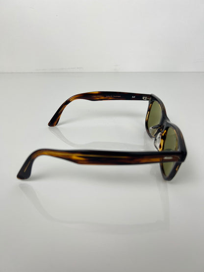 【中古品】【メンズ】 ZOFF ゾフ×TAKASHI KUMAGAI 熊谷隆志 別注 コラボ WELLINGTON TYPE SUNGLASSES ZH201G06A_43E1 ウェリントン タイプ サングラス アイウェア アクセサリー 203-260612-kk-05-hon サイズ：50ロ22-150 カラー：ブラウン 万代Net店