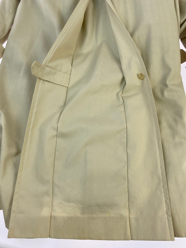 【現状渡し品】【メンズ】 Aquascutum アクアスキュータム イングランド製 90S トレンチコート メンズ アウター 146-260421-KS-06-min カラー：ベージュ系 万代Net店