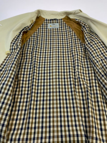 【現状渡し品】【メンズ】 Aquascutum アクアスキュータム イングランド製 90S トレンチコート メンズ アウター 146-260421-KS-06-min カラー：ベージュ系 万代Net店