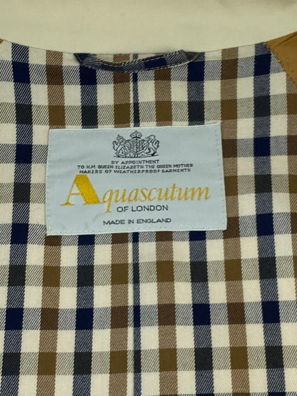 【現状渡し品】【メンズ】 Aquascutum アクアスキュータム イングランド製 90S トレンチコート メンズ アウター 146-260421-KS-06-min カラー：ベージュ系 万代Net店