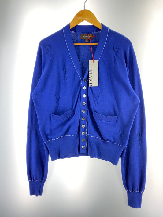 【中古品】【メンズ】 MASU エムエーエスユー MB 10 BUTTONS CARDIGAN B26U6KN001 26SS テン ボタンズ カーディガン メンズ トップス 140-260220-em-01-min サイズ：46 カラー：ブルー 万代Net店