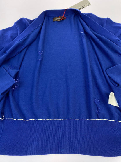 【中古品】【メンズ】 MASU エムエーエスユー MB 10 BUTTONS CARDIGAN B26U6KN001 26SS テン ボタンズ カーディガン メンズ トップス 140-260220-em-01-min サイズ：46 カラー：ブルー 万代Net店