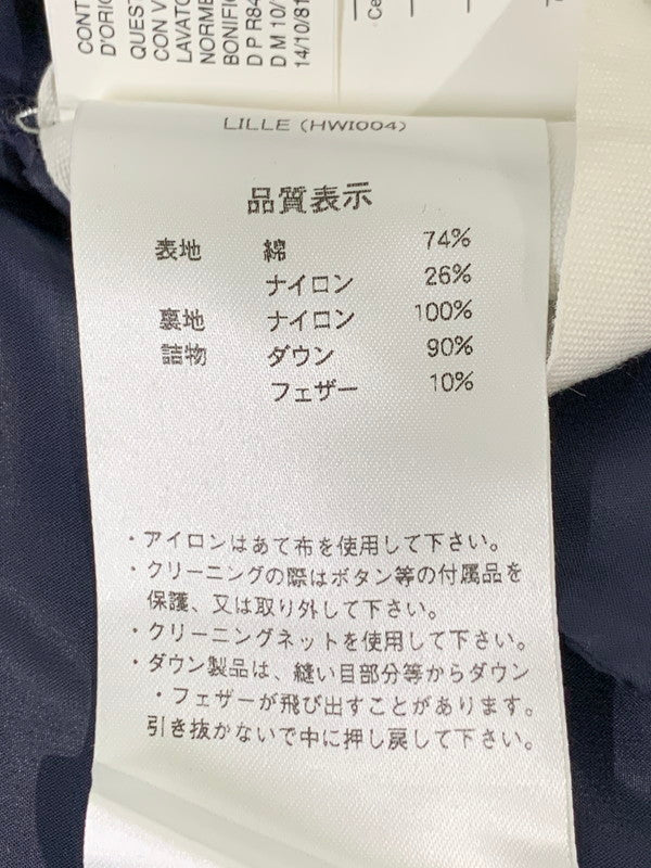 【現状渡し品】【レディース】 Pyrenex ピレネックス LILLE JACKET HWI004 ダウンジャケット アウター 168-260217-yn-14-min サイズ：38 カラー：ネイビー 万代Net店