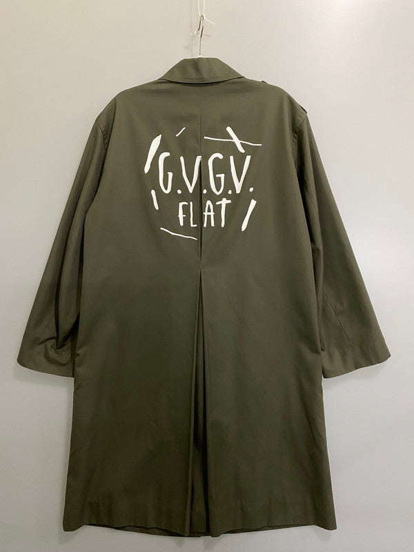 【中古品】【レディース】 G.V.G.V. ジーヴィージーヴィー ステンカラーコート カーキ アウター 169-260918-hu-31-min サイズ：0/S カラー：カーキ系 万代Net店