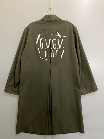 【中古品】【レディース】 G.V.G.V. ジーヴィージーヴィー ステンカラーコート カーキ アウター 169-260918-hu-31-min サイズ：0/S カラー：カーキ系 万代Net店