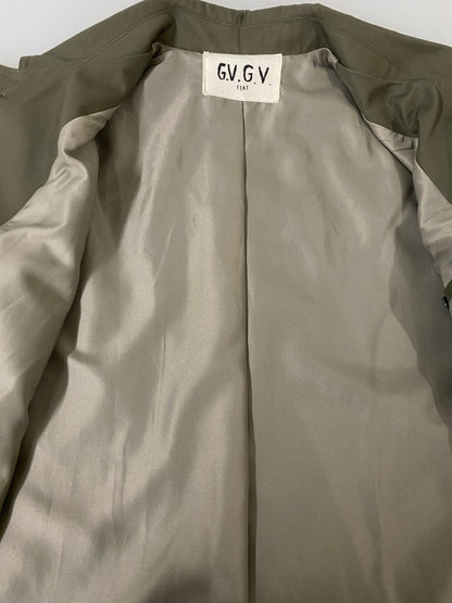 【中古品】【レディース】 G.V.G.V. ジーヴィージーヴィー ステンカラーコート カーキ アウター 169-260918-hu-31-min サイズ：0/S カラー：カーキ系 万代Net店