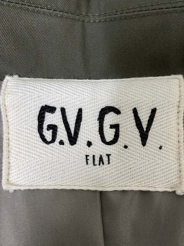 【中古品】【レディース】 G.V.G.V. ジーヴィージーヴィー ステンカラーコート カーキ アウター 169-260918-hu-31-min サイズ：0/S カラー：カーキ系 万代Net店