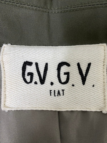 【中古品】【レディース】 G.V.G.V. ジーヴィージーヴィー ステンカラーコート カーキ アウター 169-260918-hu-31-min サイズ：0/S カラー：カーキ系 万代Net店