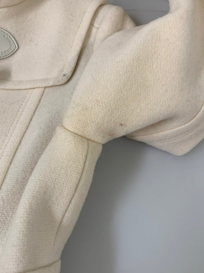 【現状渡し品】【レディース】 BURBERRY BLUE LABEL バーバリーブルーレーベル DUFFLE COAT E1B24-252-02 ダッフルコート アウター 168-260217-yn-15-min サイズ：38 カラー：オフホワイト 万代Net店