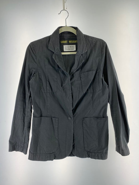 【中古品】【レディース】 MARTIN MARGIELA マルタンマルジェラ コットン ジャケット 04SS イタリア製 初期 MM6 ここのえタグ レディース 168-260220-em-18-min サイズ：38 カラー：グレー 万代Net店