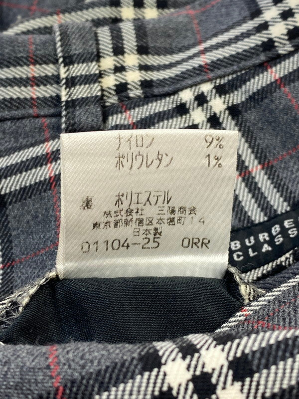【中古品】【レディース】 BURBERRY'S OF LONDON CLASSICS バーバリーズ オブ ロンドン クラシックス 90S ノバチェックスラックス 90年代 ヴィンテージ レディース ボトムス チェック柄 171-260220-em-19-min サイズ：73 カラー：グレー系 万代Net店