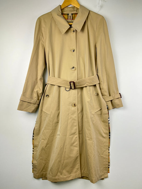 【中古品】【レディース】 BURBERRY バーバリー SIDE SLIT TRENCH COAT 8004072 サイドスリット トレンチコート アウター 168-260725-kk-18-hon サイズ：US 8 カラー：BEIGE 万代Net店