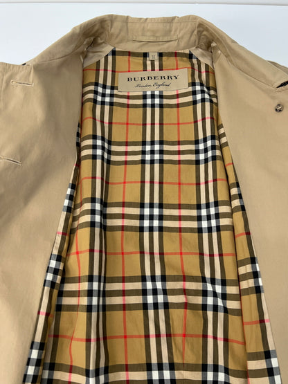 【中古品】【レディース】 BURBERRY バーバリー SIDE SLIT TRENCH COAT 8004072 サイドスリット トレンチコート アウター 168-260725-kk-18-hon サイズ：US 8 カラー：BEIGE 万代Net店