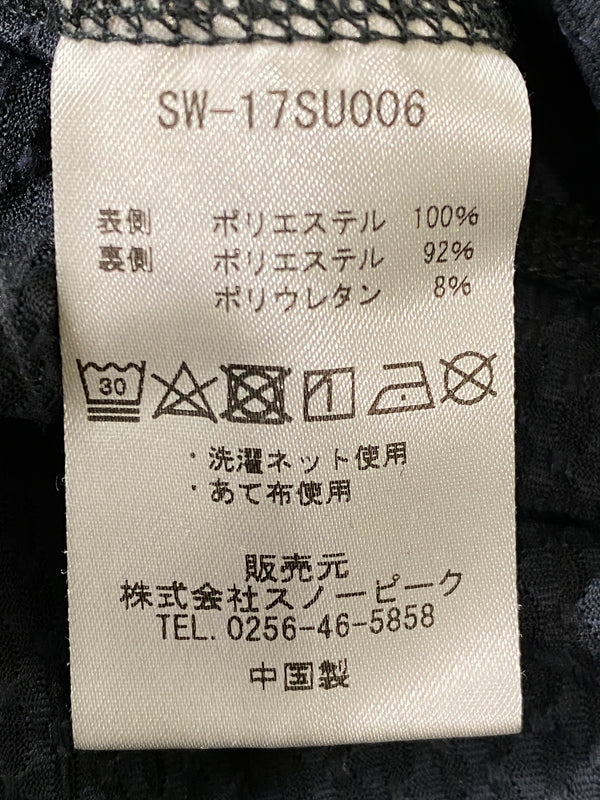 【中古品】【メンズ】 SNOW PEAK スノーピーク レイヤード ドライ SS TEE 半袖 Ｔシャツ SW-17SU006 メンズ ショートスリーブ 144-260702-hu-36-min サイズ：ＸＬ カラー：ネイビー系 万代Net店