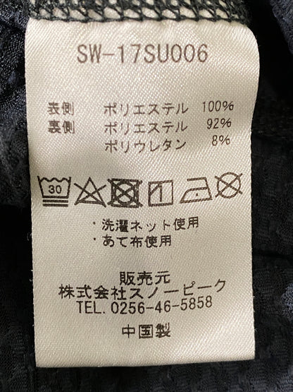 【中古品】【メンズ】 SNOW PEAK スノーピーク レイヤード ドライ SS TEE 半袖 Ｔシャツ SW-17SU006 メンズ ショートスリーブ 144-260702-hu-36-min サイズ：ＸＬ カラー：ネイビー系 万代Net店