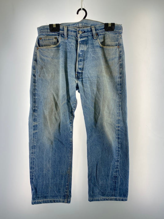 【現状渡し品】【メンズ】 デニムパンツ 501 刻印6 66後期 スモールE チェーンステッチ メンズ ボトムス ジーンズ ジーパン 157-260220-em-16-min カラー：インディゴ 万代Net店